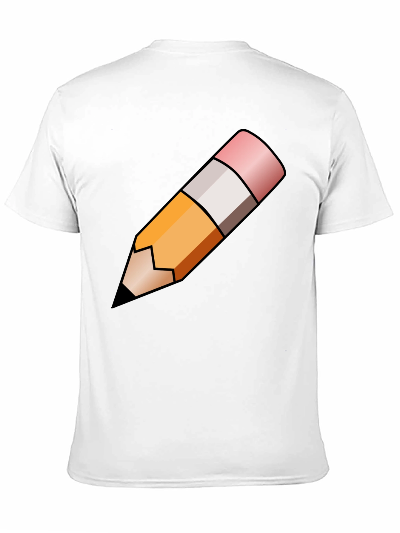Pencil Graphic Tee - Artist Writer Student Fashion