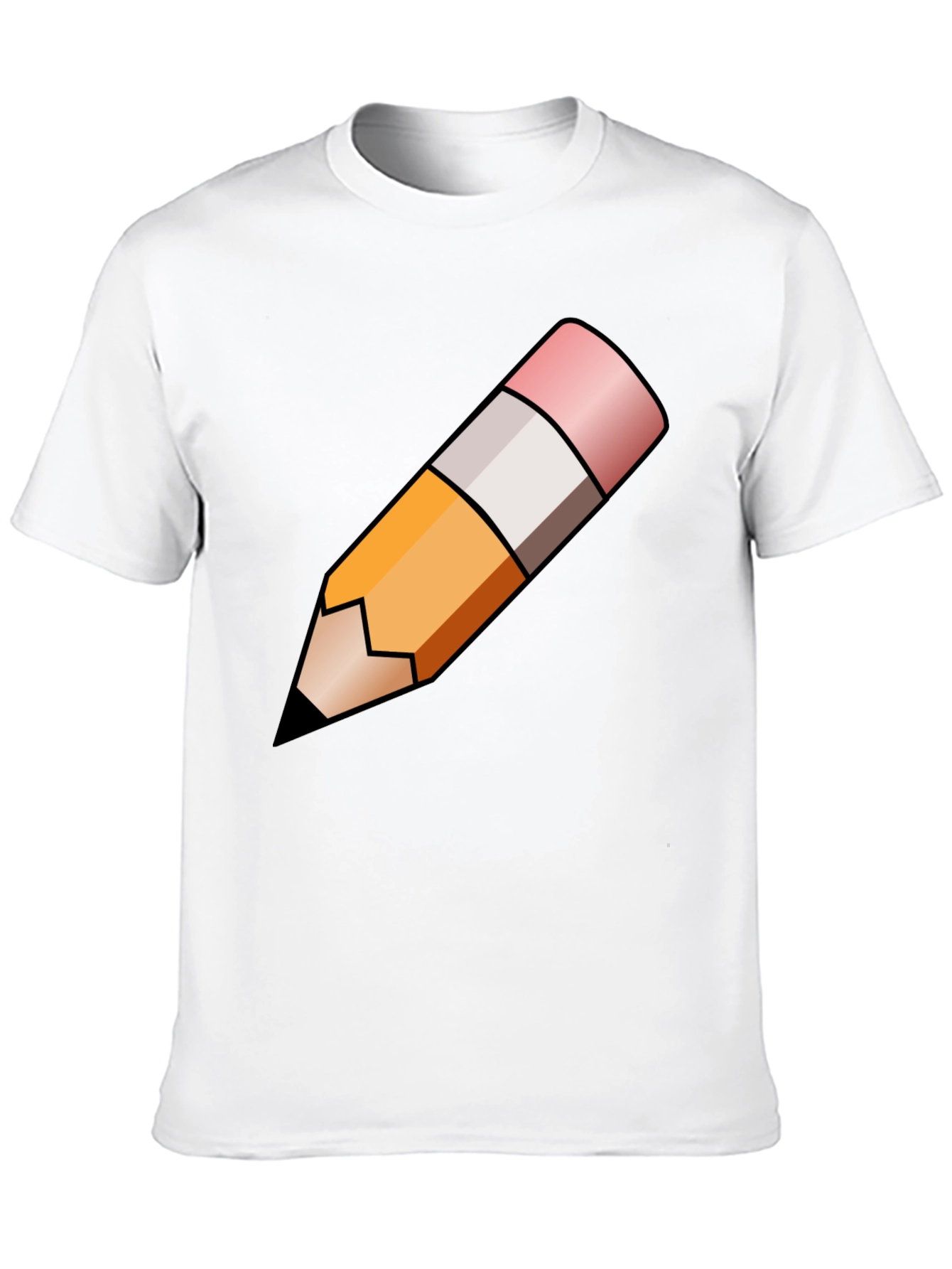 Pencil Graphic Tee - Artist Writer Student Fashion