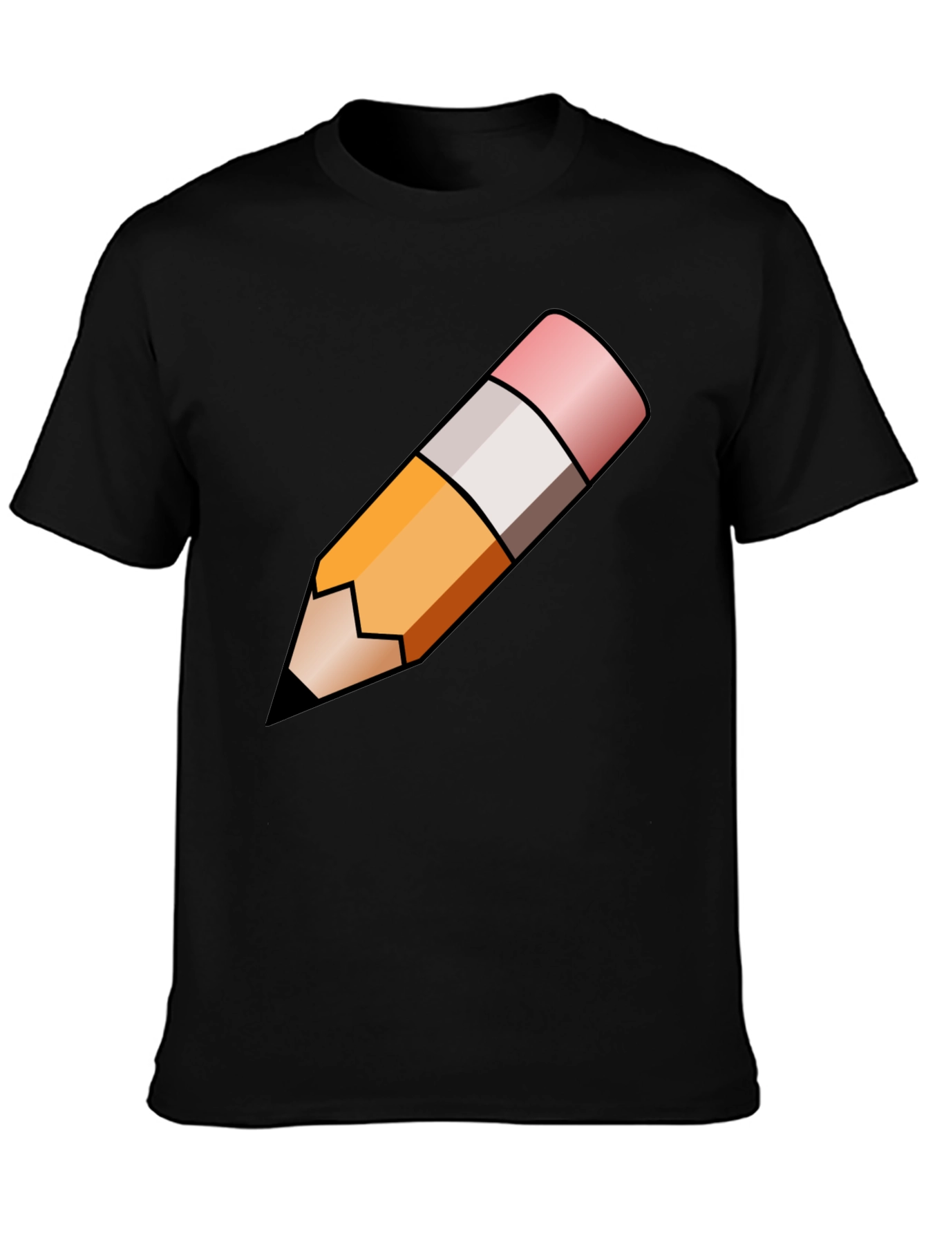 Pencil Graphic Tee - Artist Writer Student Fashion