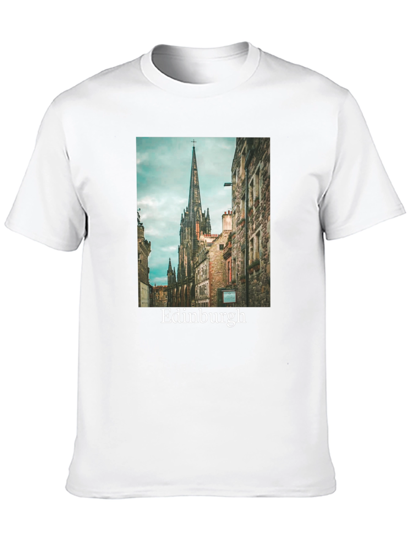 Edinburgh Graphic Tee - Classic City Design