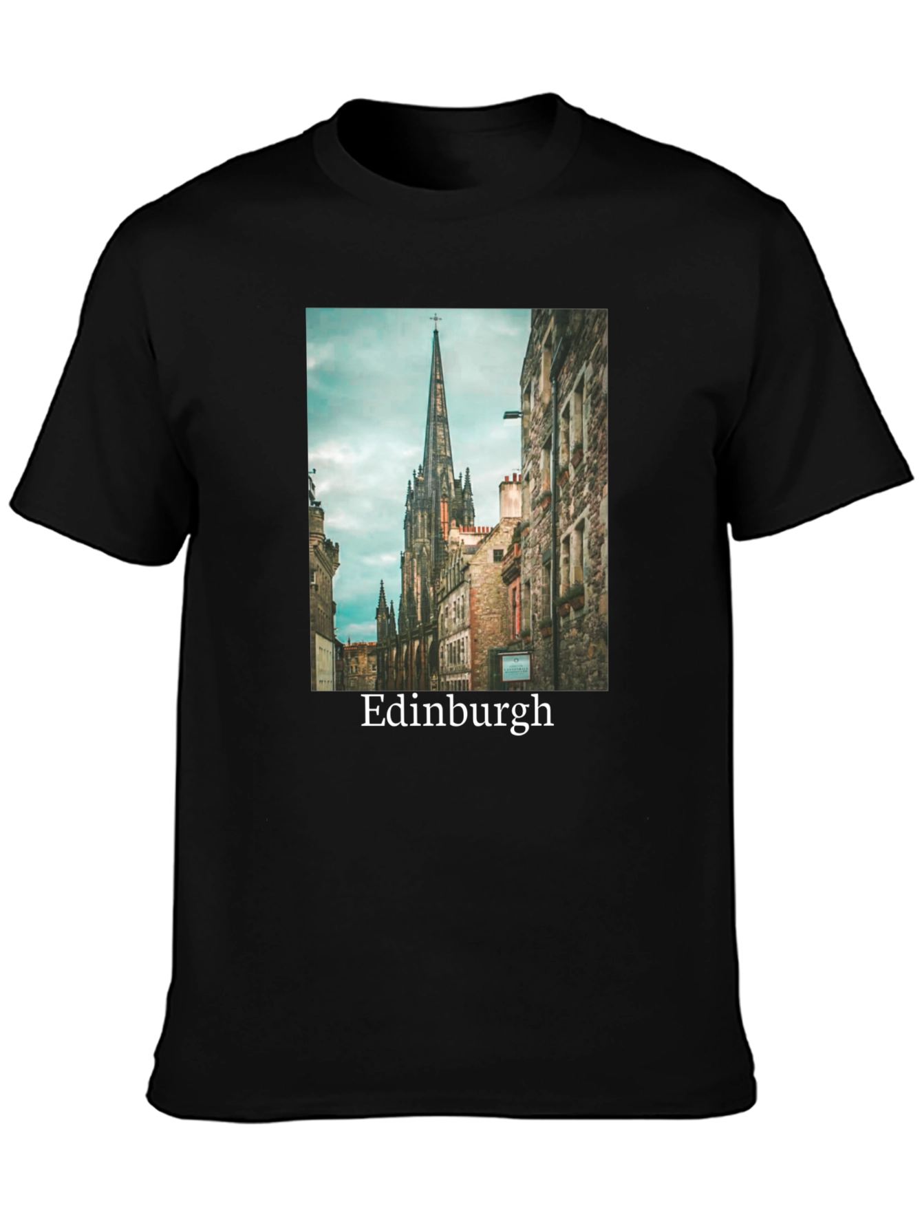 Edinburgh Graphic Tee - Classic City Design