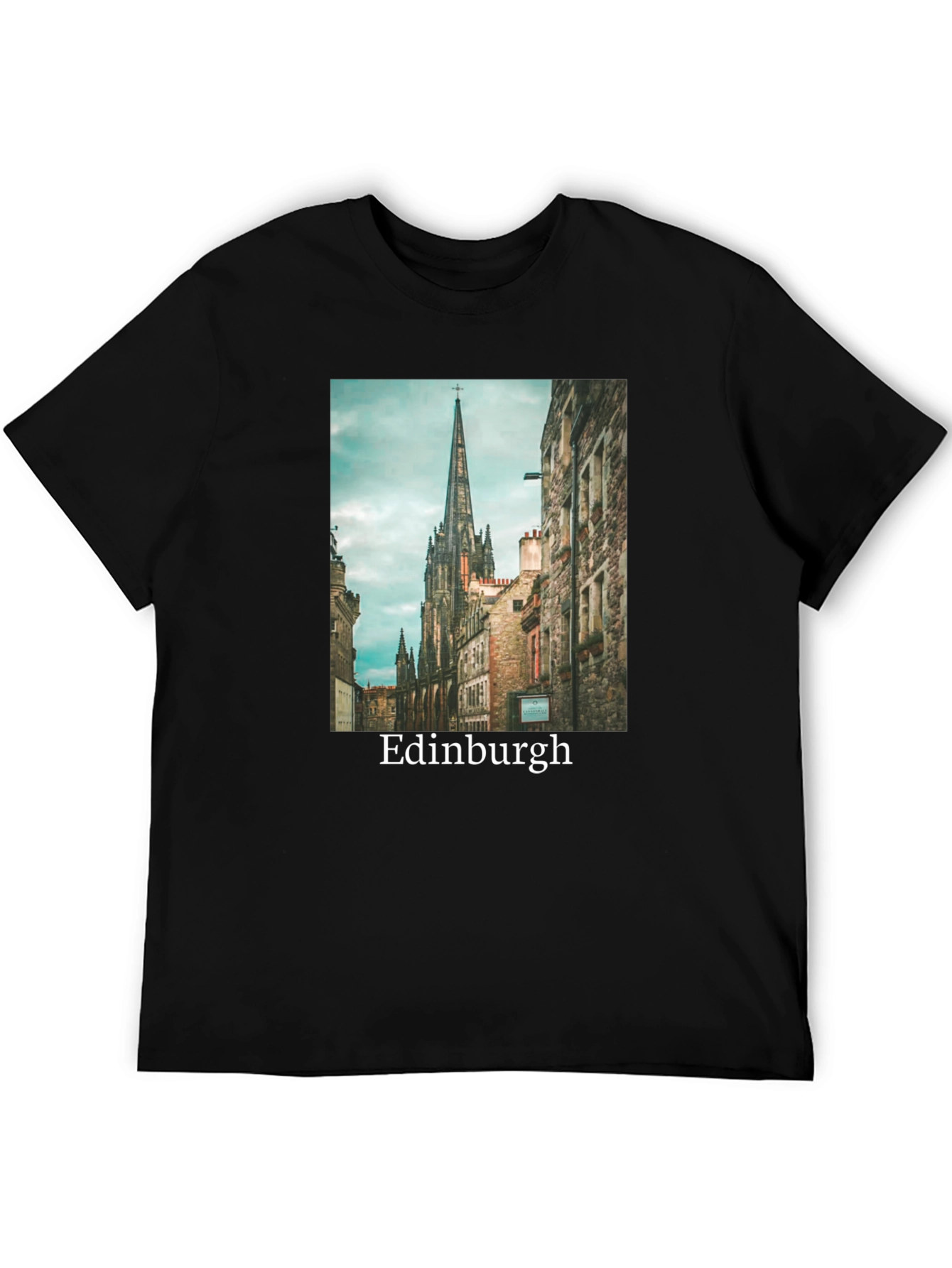 Edinburgh Graphic Tee - Classic City Design