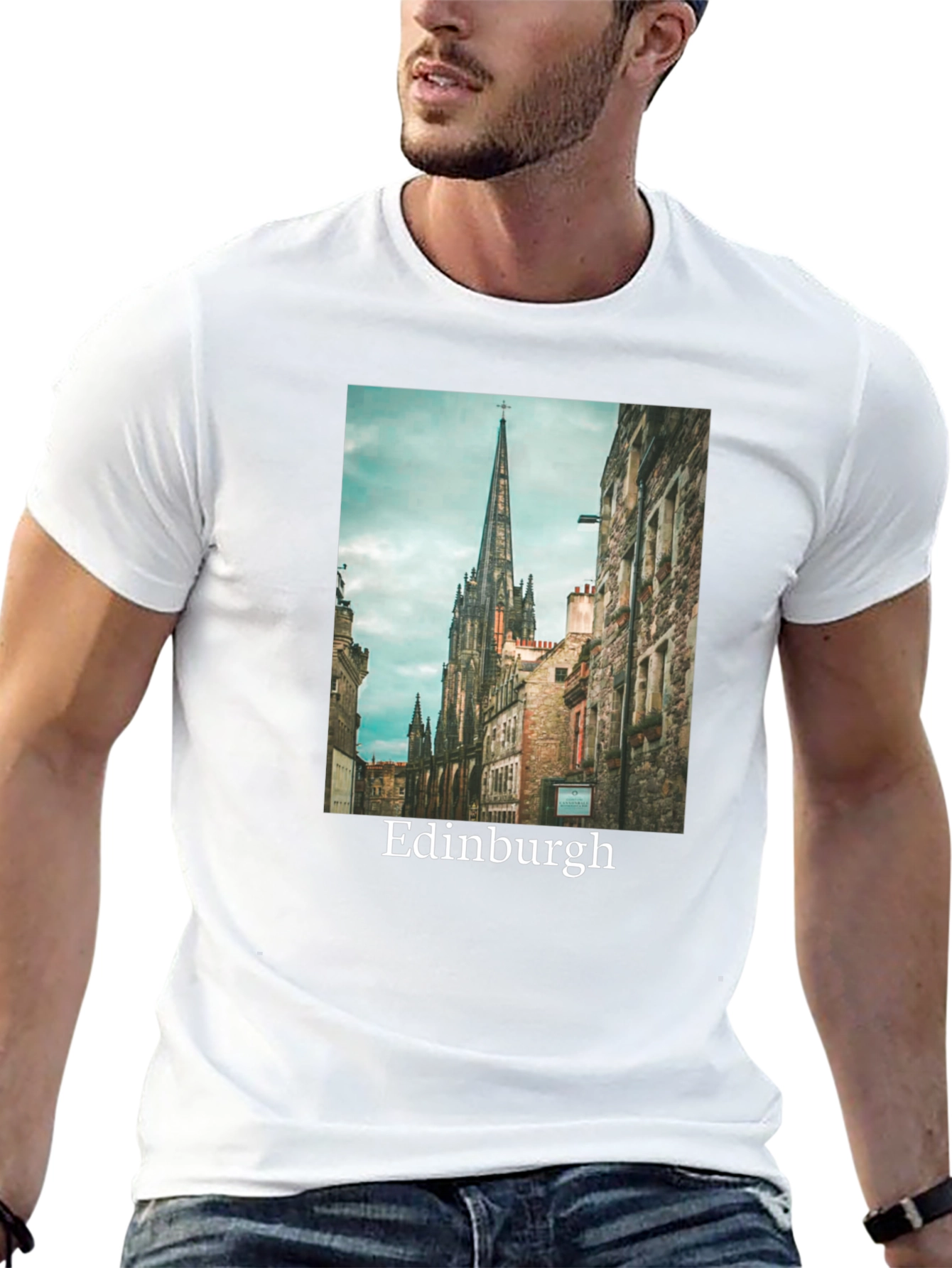 Edinburgh Graphic Tee - Classic City Design