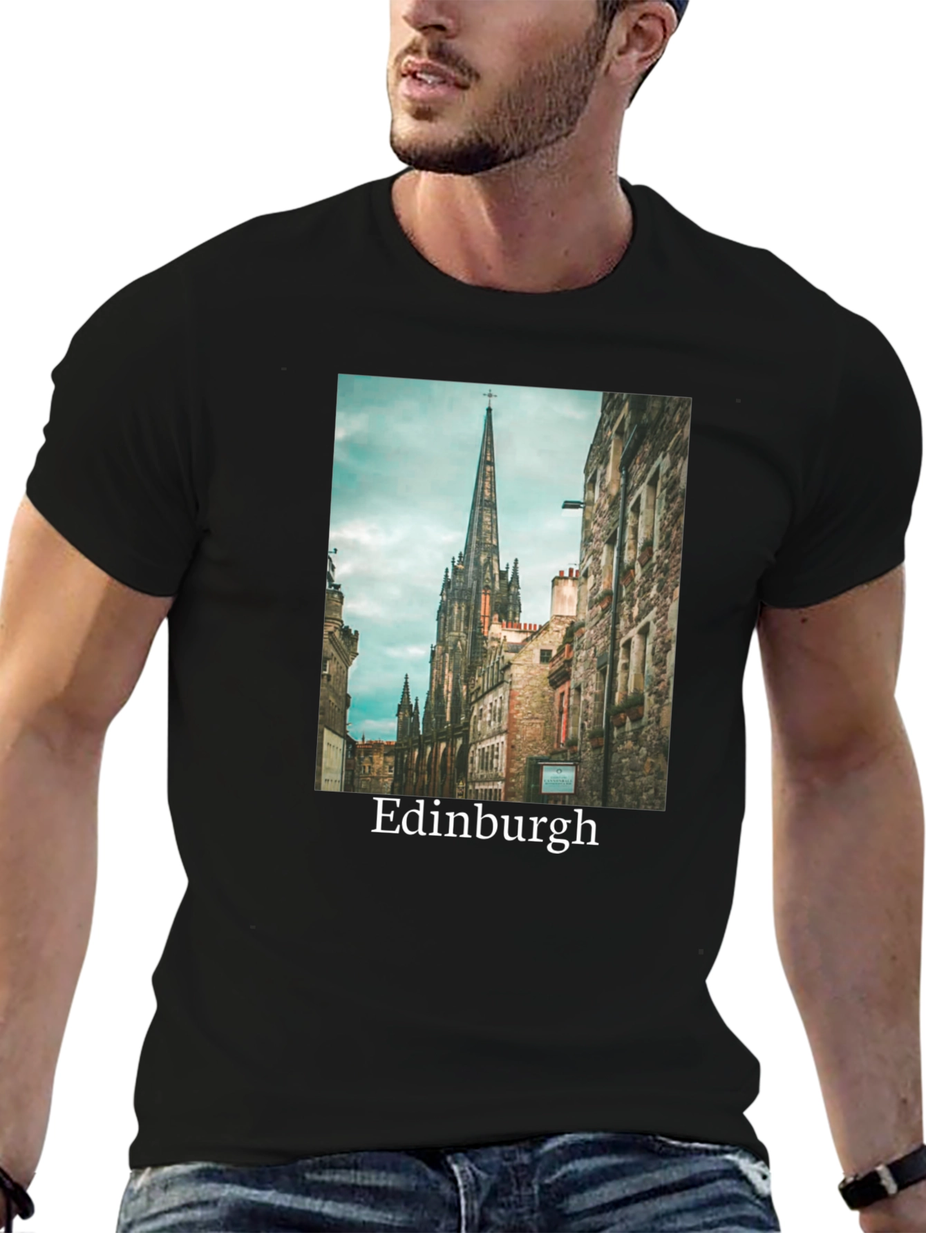 Edinburgh Graphic Tee - Classic City Design
