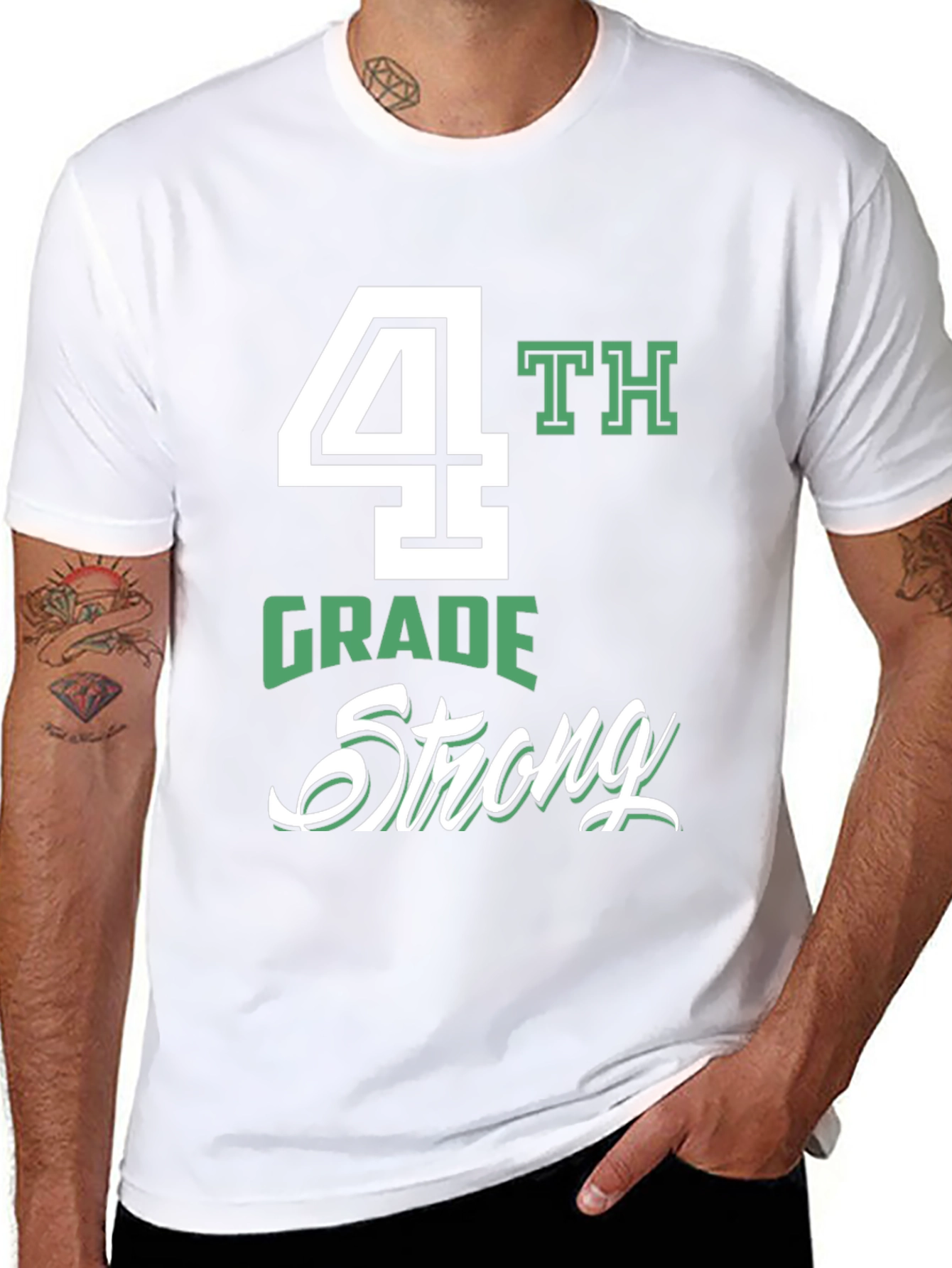 4th Grade Strong T-Shirt Back to School