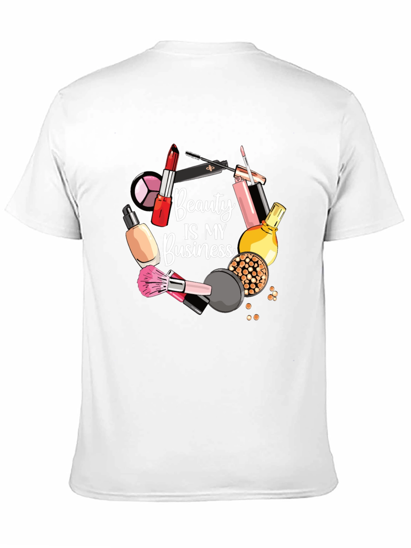 Beauty Is My Business Black Graphic T-Shirt