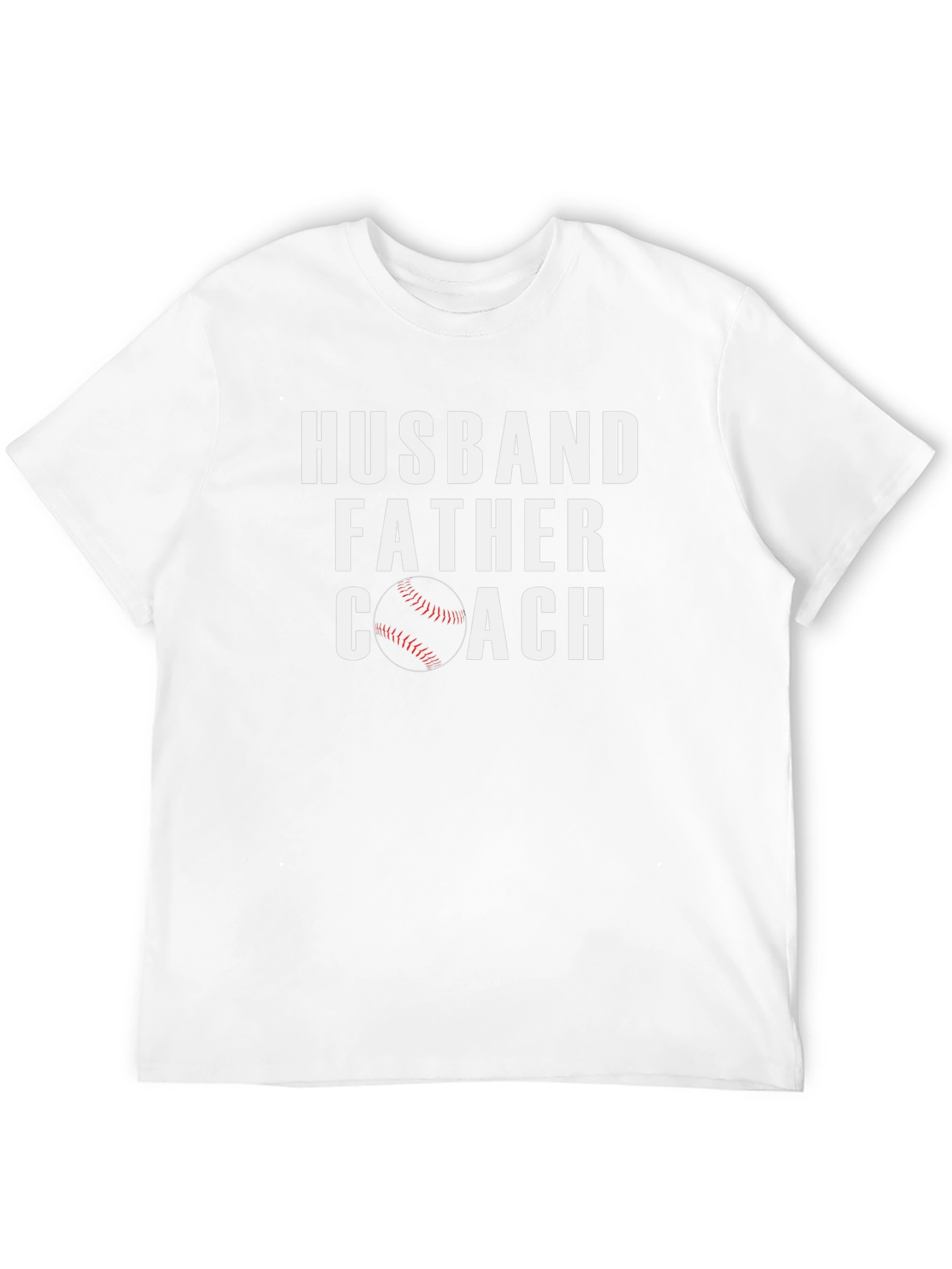 Husband Father Coach Graphic T-Shirt
