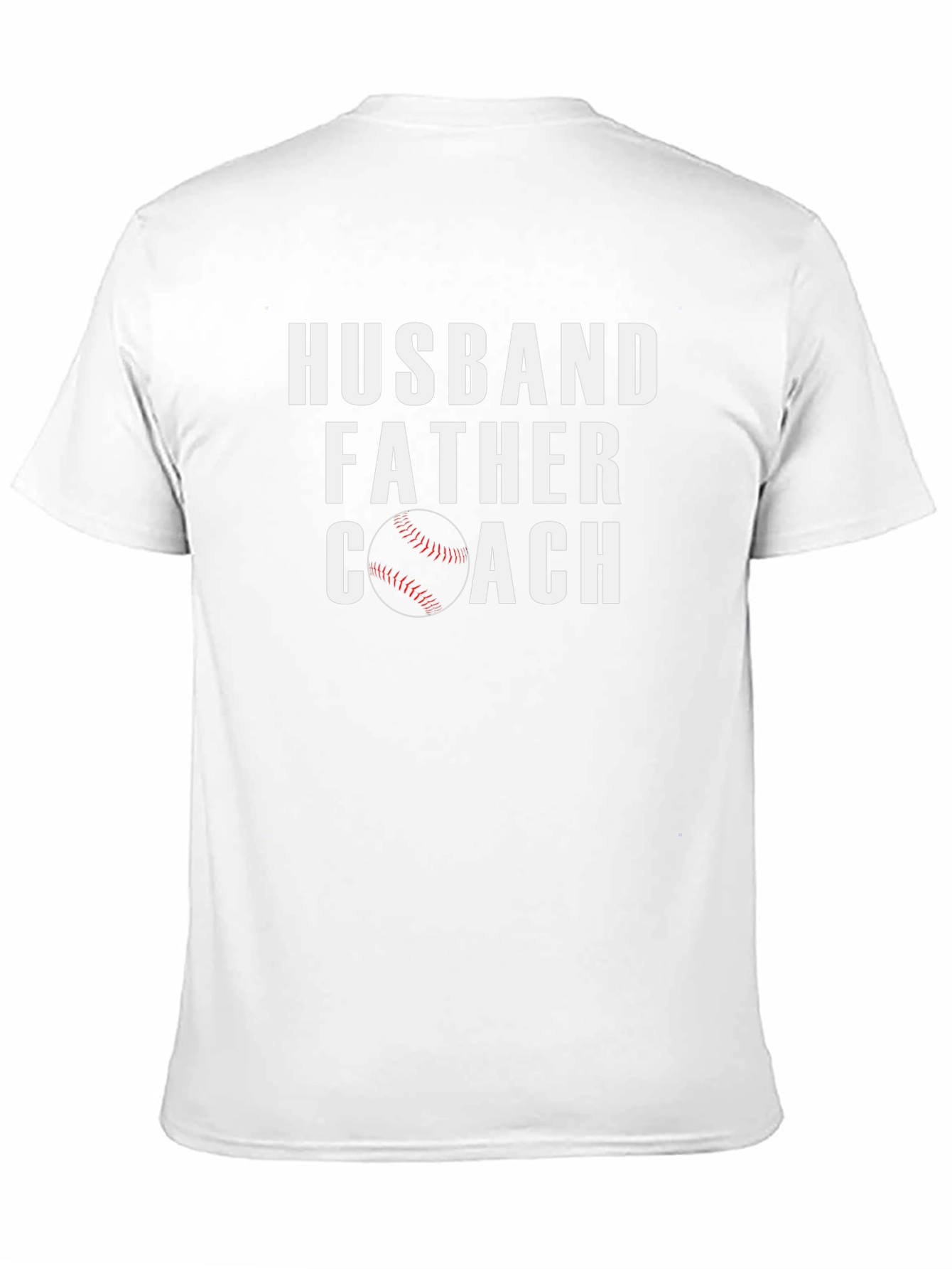 Husband Father Coach Graphic T-Shirt