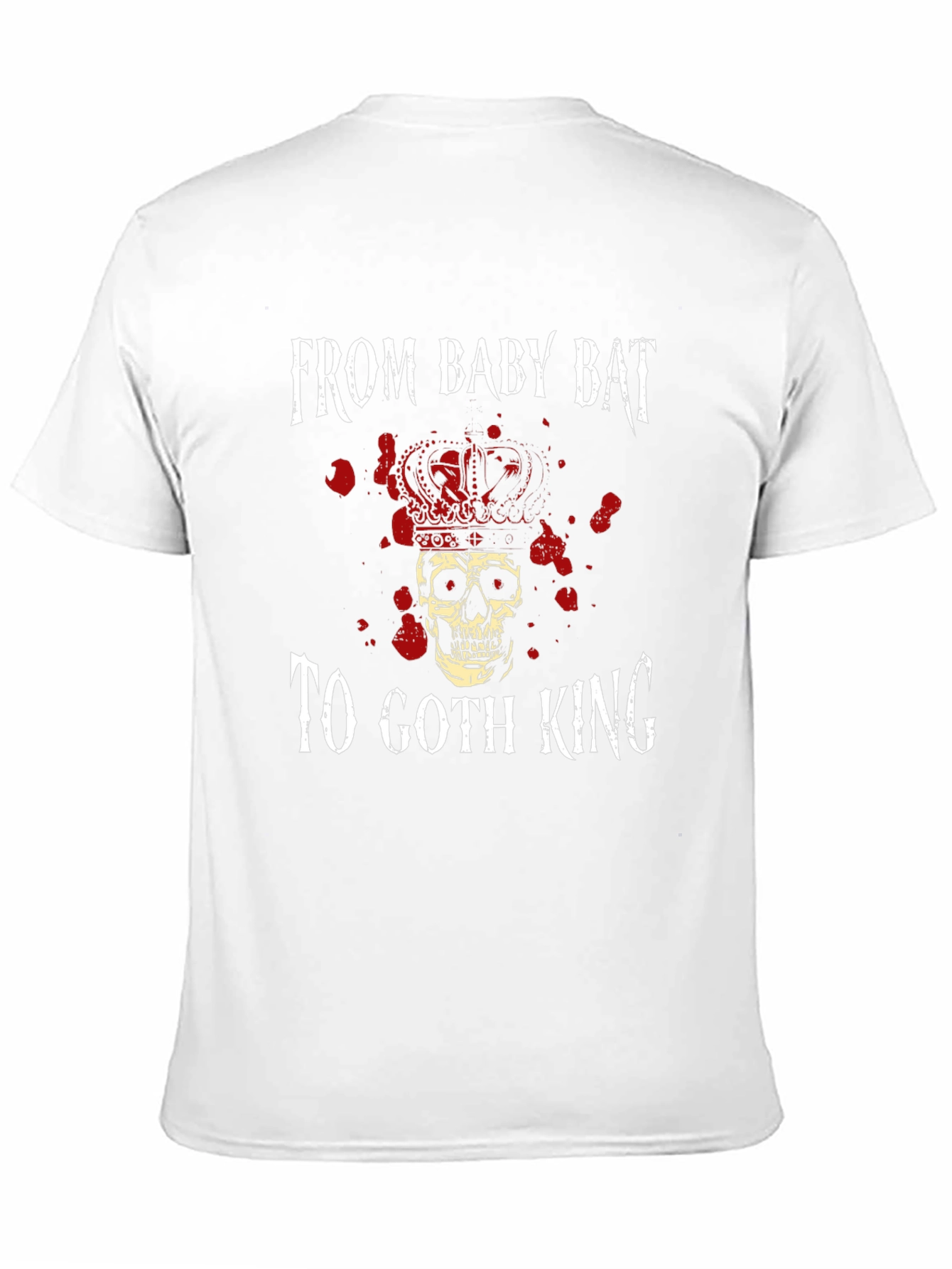 Goth King Graphic Tee - Baby Bat T-Shirt