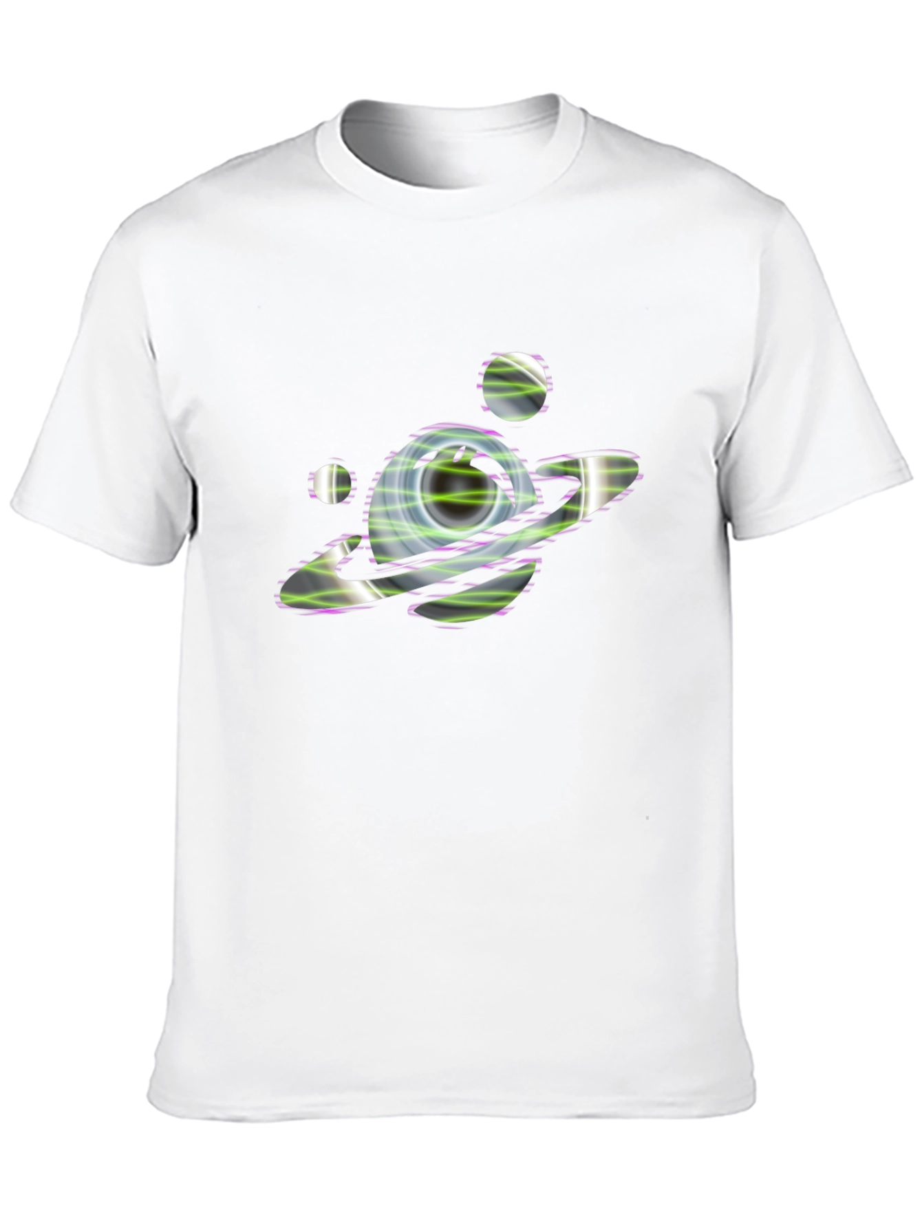Planet Graphic Black T-Shirt