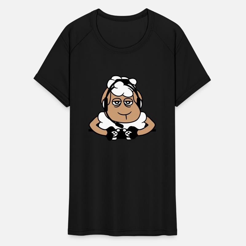 Sheep Gamer Controller Video Game Nerd Sad Playing