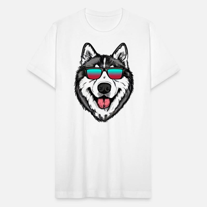 SIBERIAN HUSKY DRAWING PUPPY ART PETS