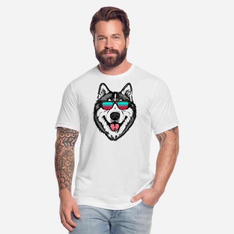 SIBERIAN HUSKY DRAWING PUPPY ART PETS