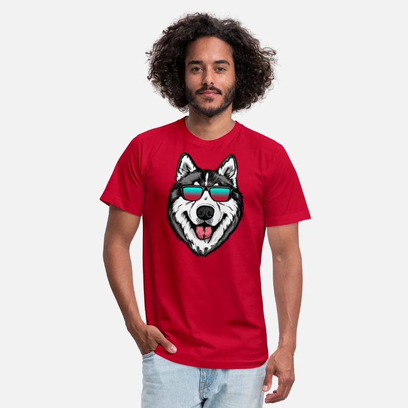 SIBERIAN HUSKY DRAWING PUPPY ART PETS