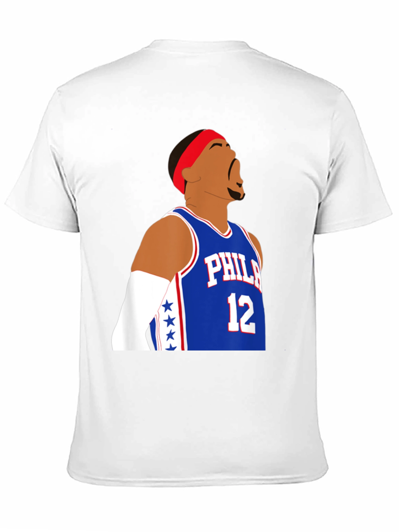 Philadelphia 76ers Allen Iverson Inspired T-Shirt