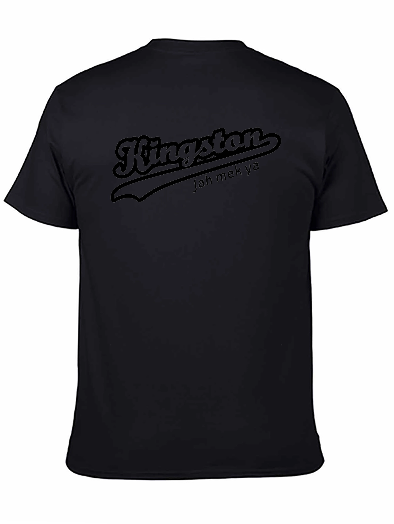 Kingston Jah Mek Ya Graphic T-Shirt - Black