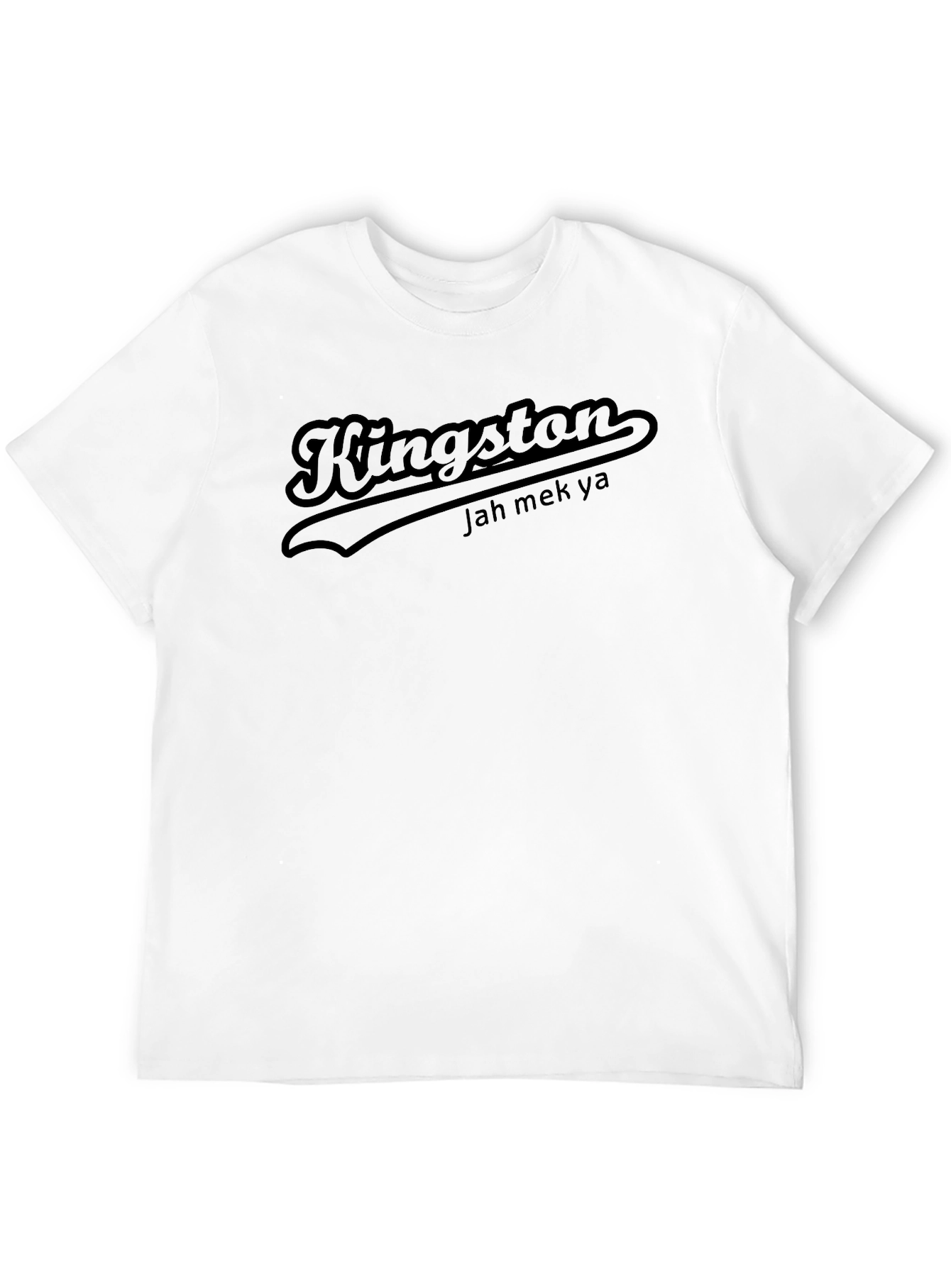 Kingston Jah Mek Ya Graphic T-Shirt - Black