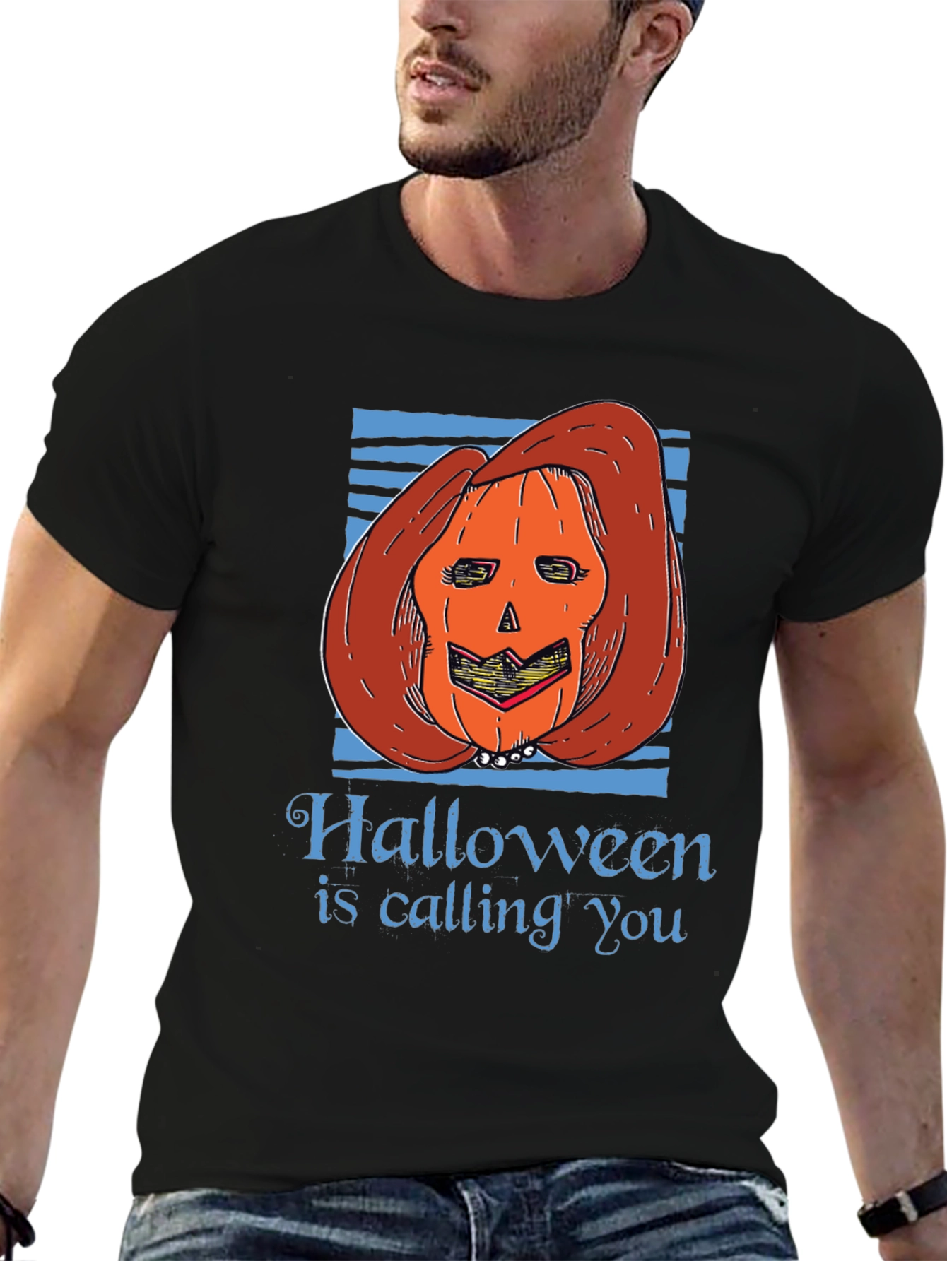 Halloween is Calling You Graphic T-Shirt