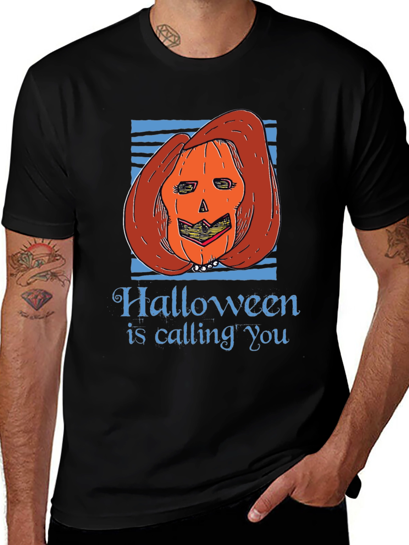 Halloween is Calling You Graphic T-Shirt