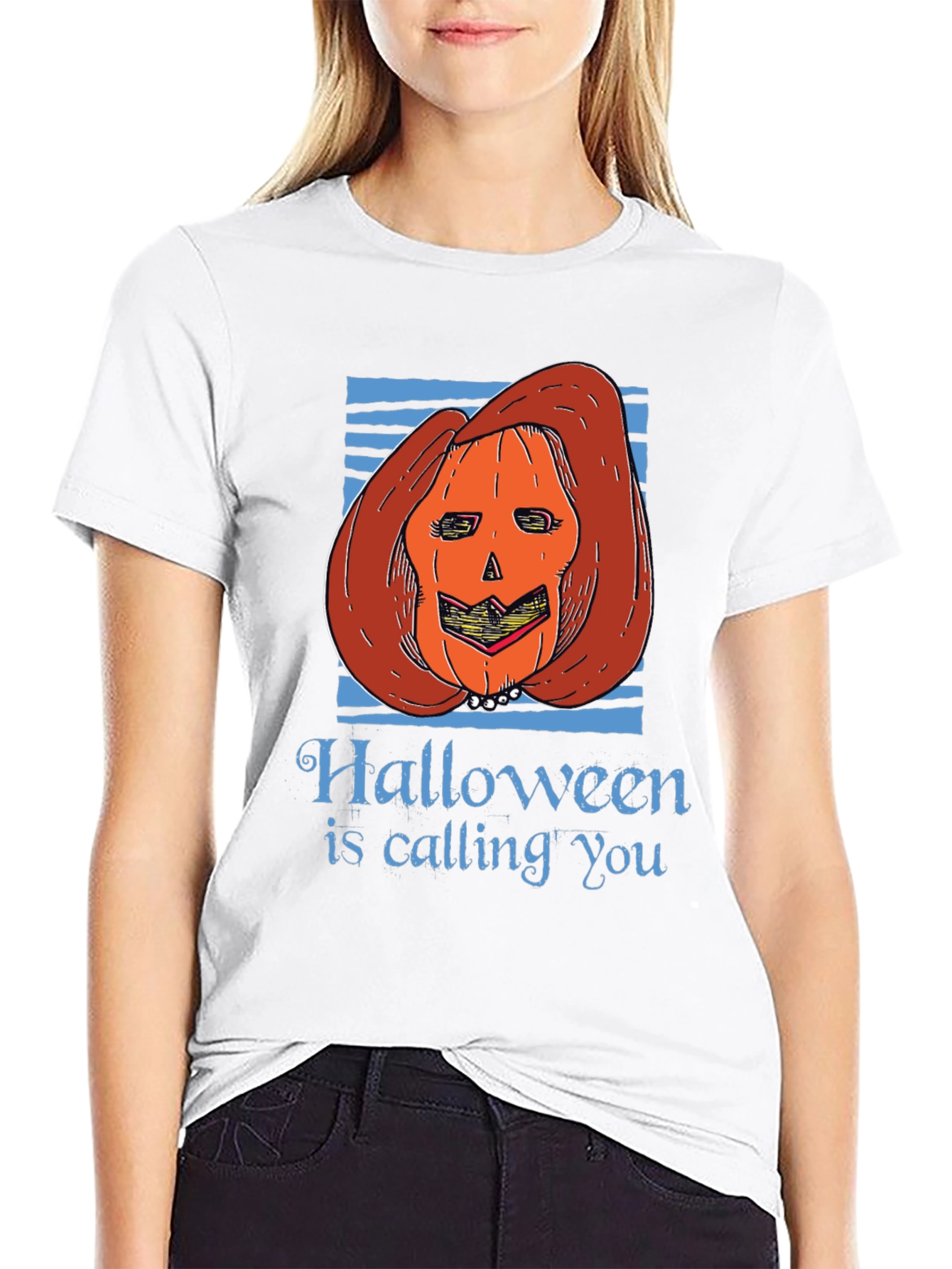 Halloween is Calling You Graphic T-Shirt
