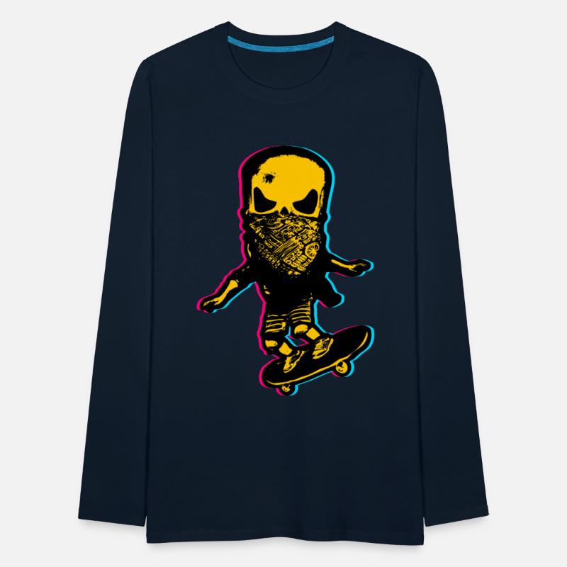 Skateboarder Skull