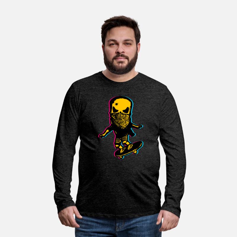 Skateboarder Skull
