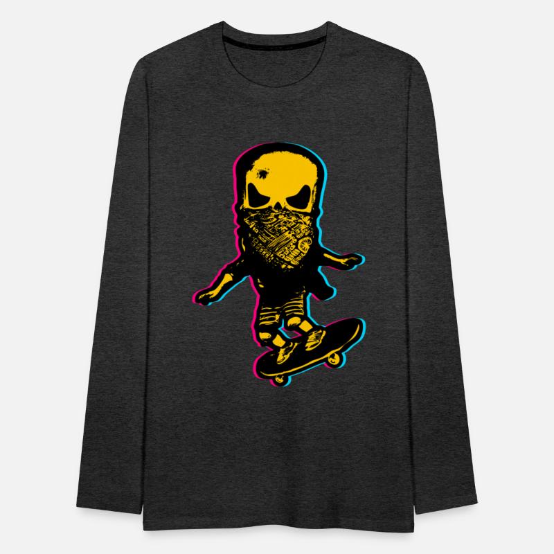 Skateboarder Skull