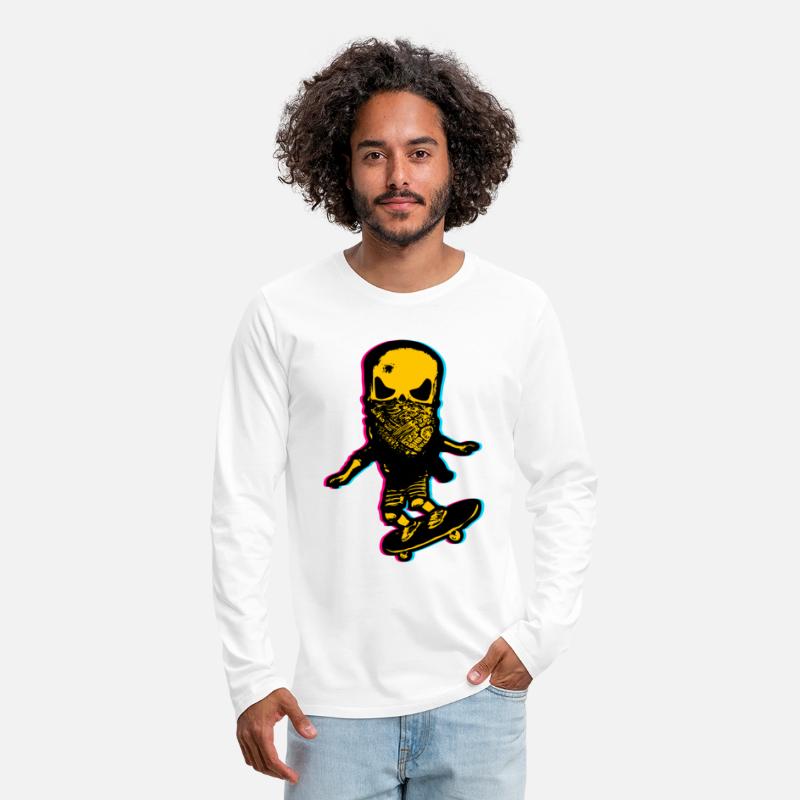 Skateboarder Skull