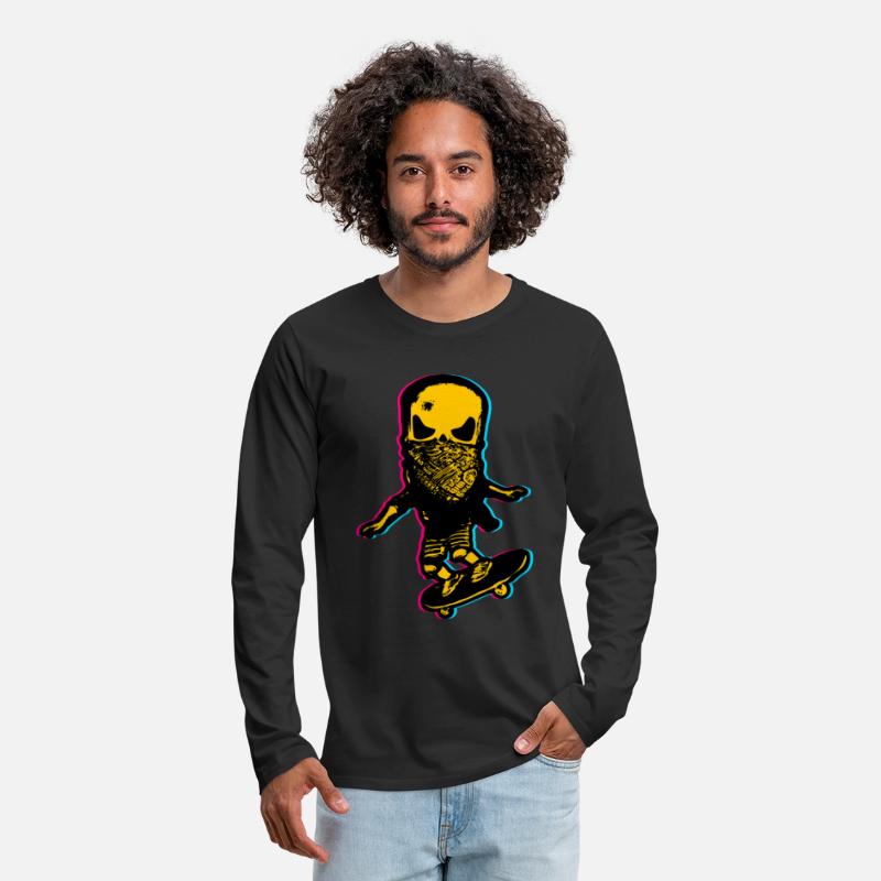 Skateboarder Skull