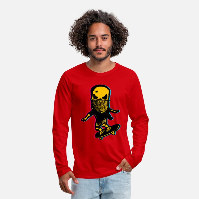 Skateboarder Skull