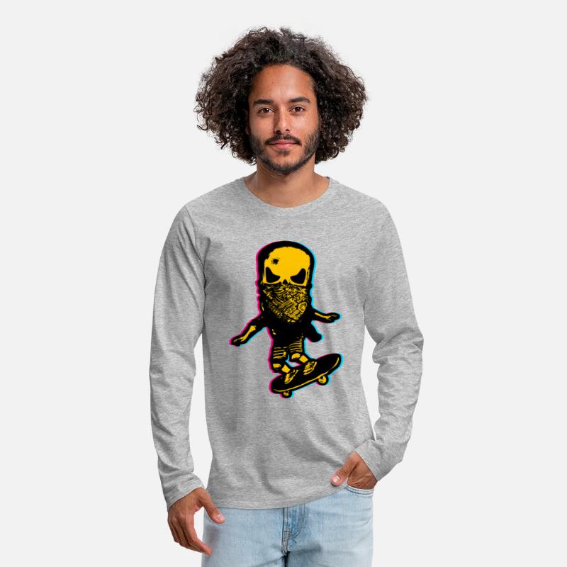 Skateboarder Skull