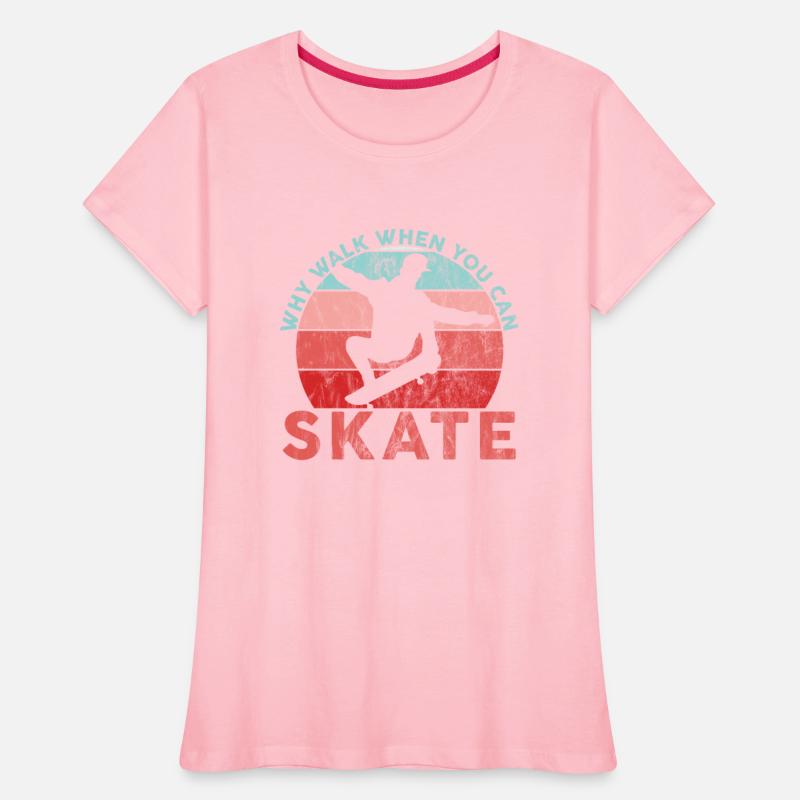Skater Why Walk When You Can Skate Skateboarder