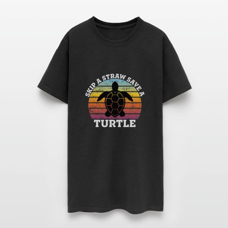 Skip A Straw Save a Turtle Shirt