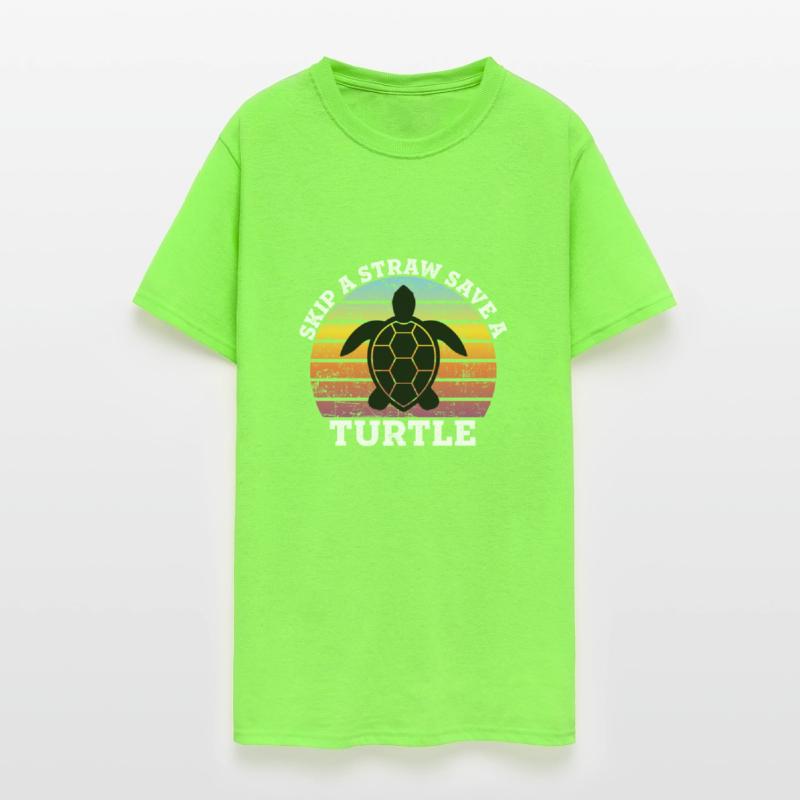 Skip A Straw Save a Turtle Shirt