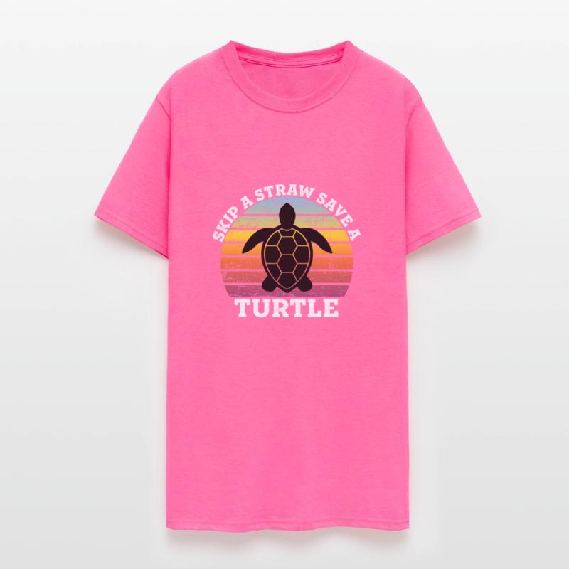 Skip A Straw Save a Turtle Shirt