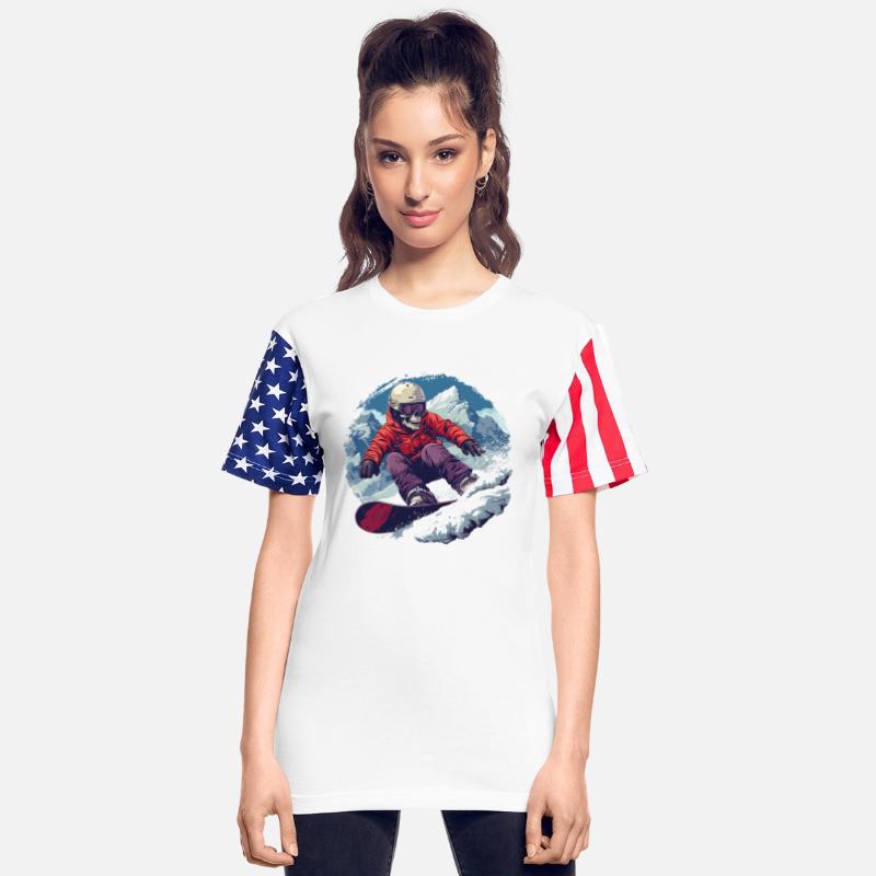 Skull Snowboarder Snowboarding Apres Ski