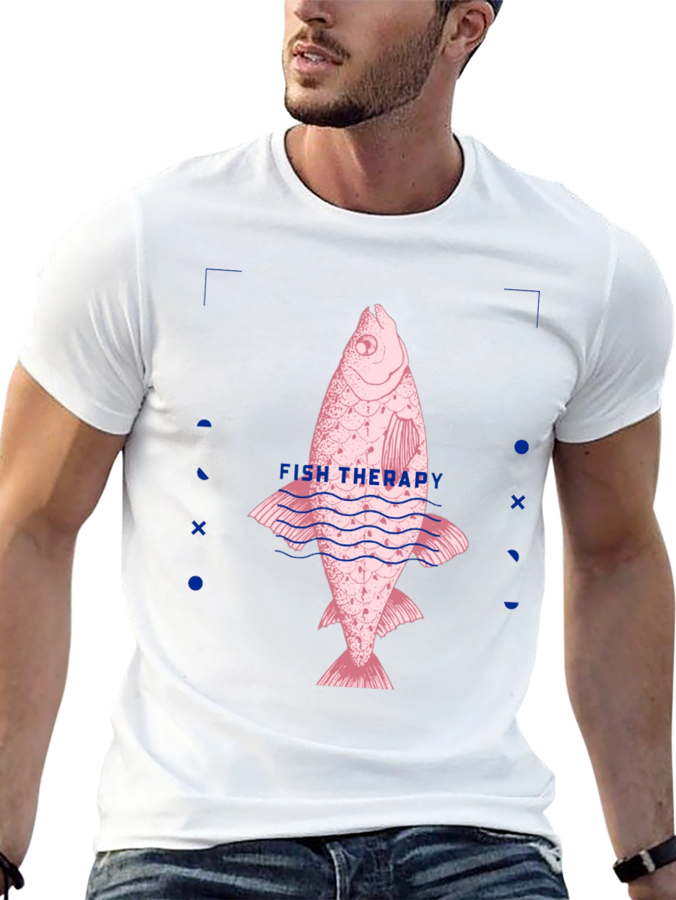 Fish Therapy Graphic Tee