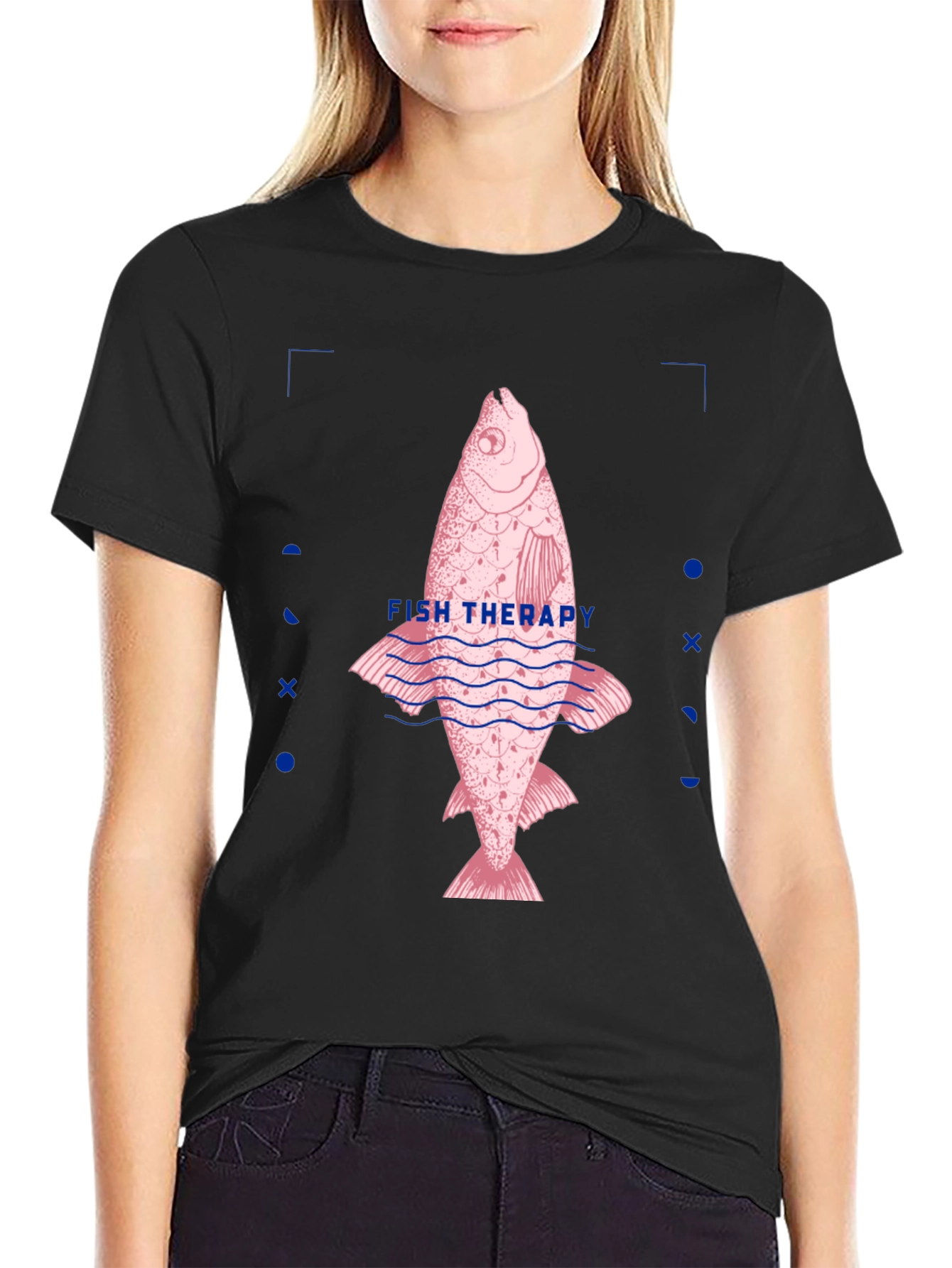 Fish Therapy Graphic Tee