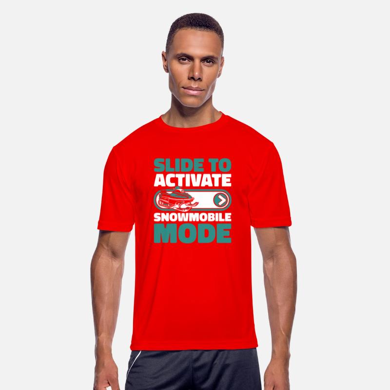 Slide To Activate Snowmobile Mode Sledding