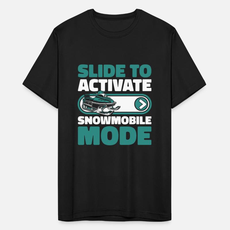 Slide To Activate Snowmobile Mode Sledding