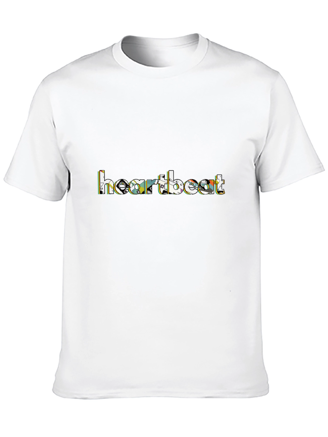 Heartbeat Graphic Print T-Shirt