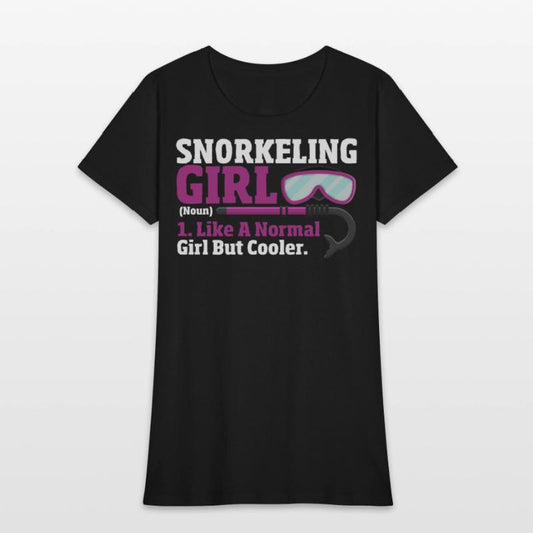 Snorkeling Girl Like A Normal Girl But Cooler