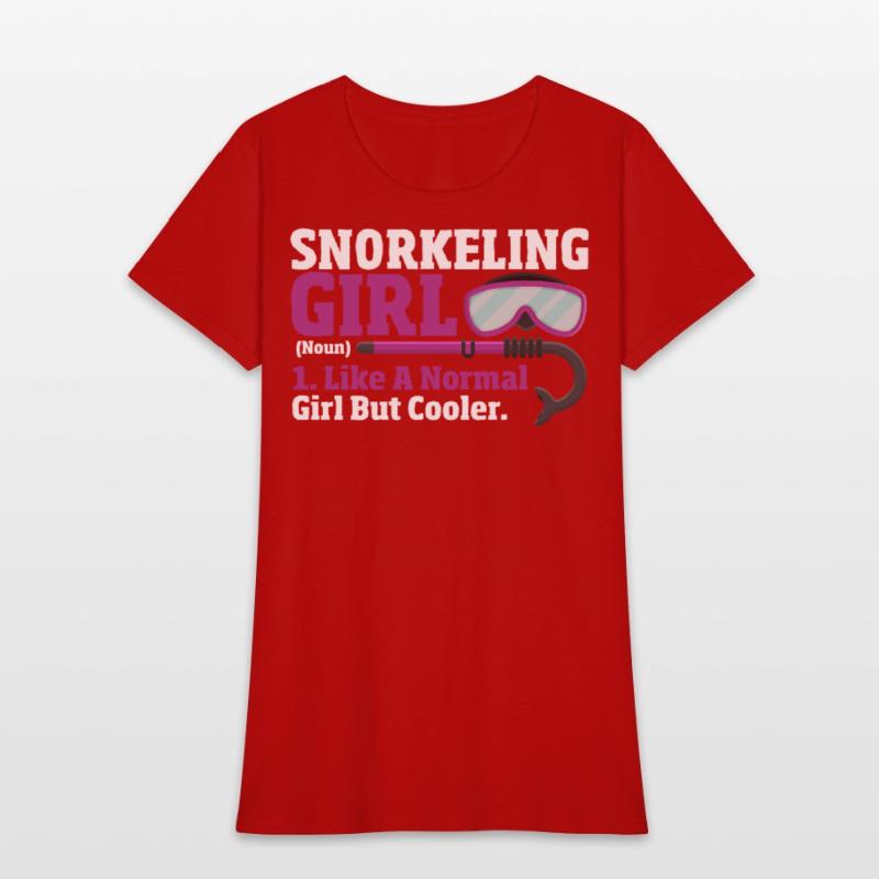 Snorkeling Girl Like A Normal Girl But Cooler