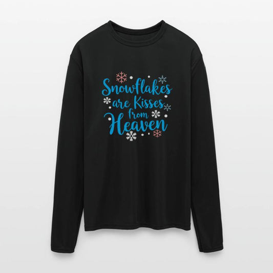 Snowflakes are kisses from heaven