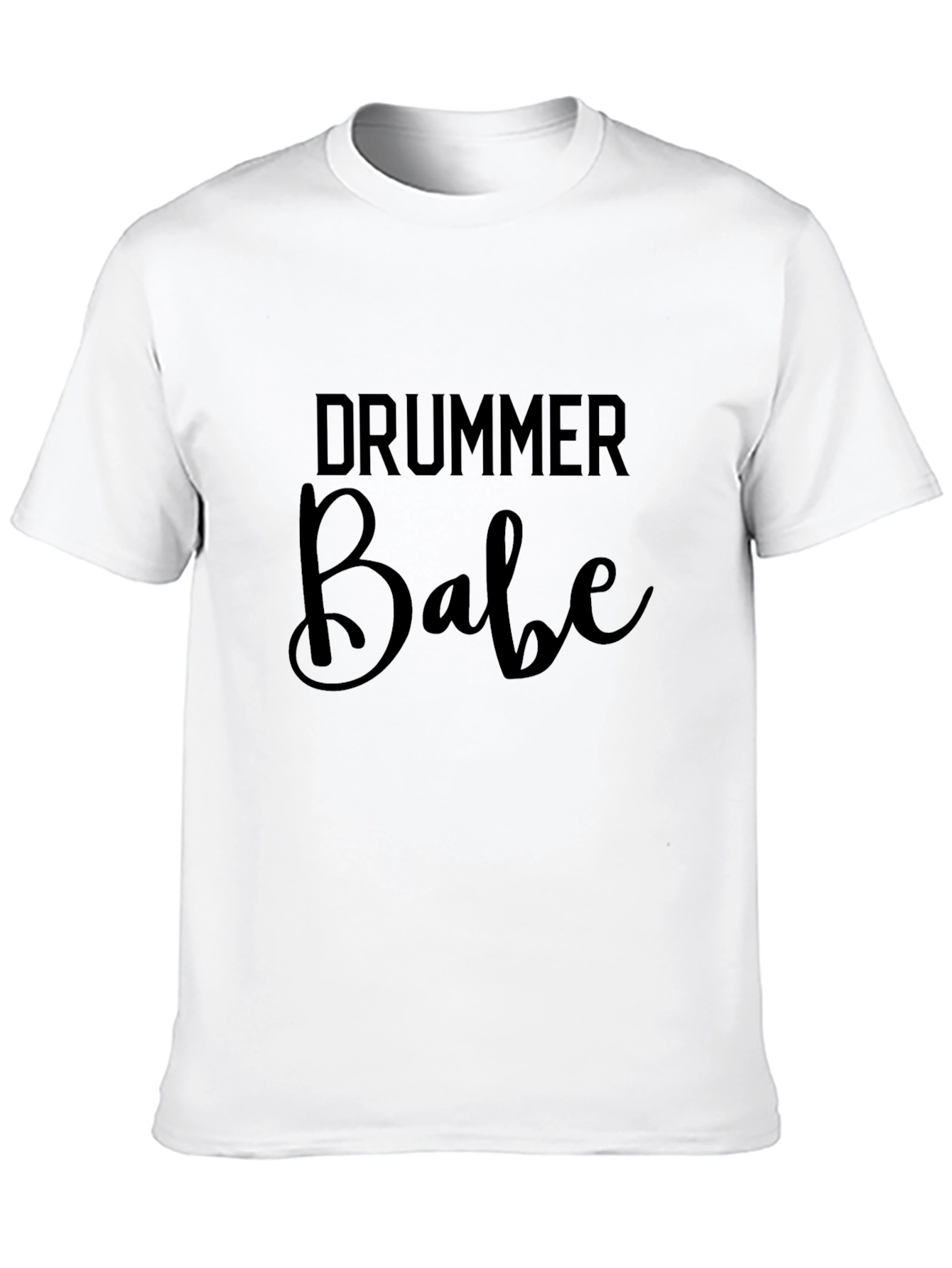 Drummer Babe Graphic T-Shirt