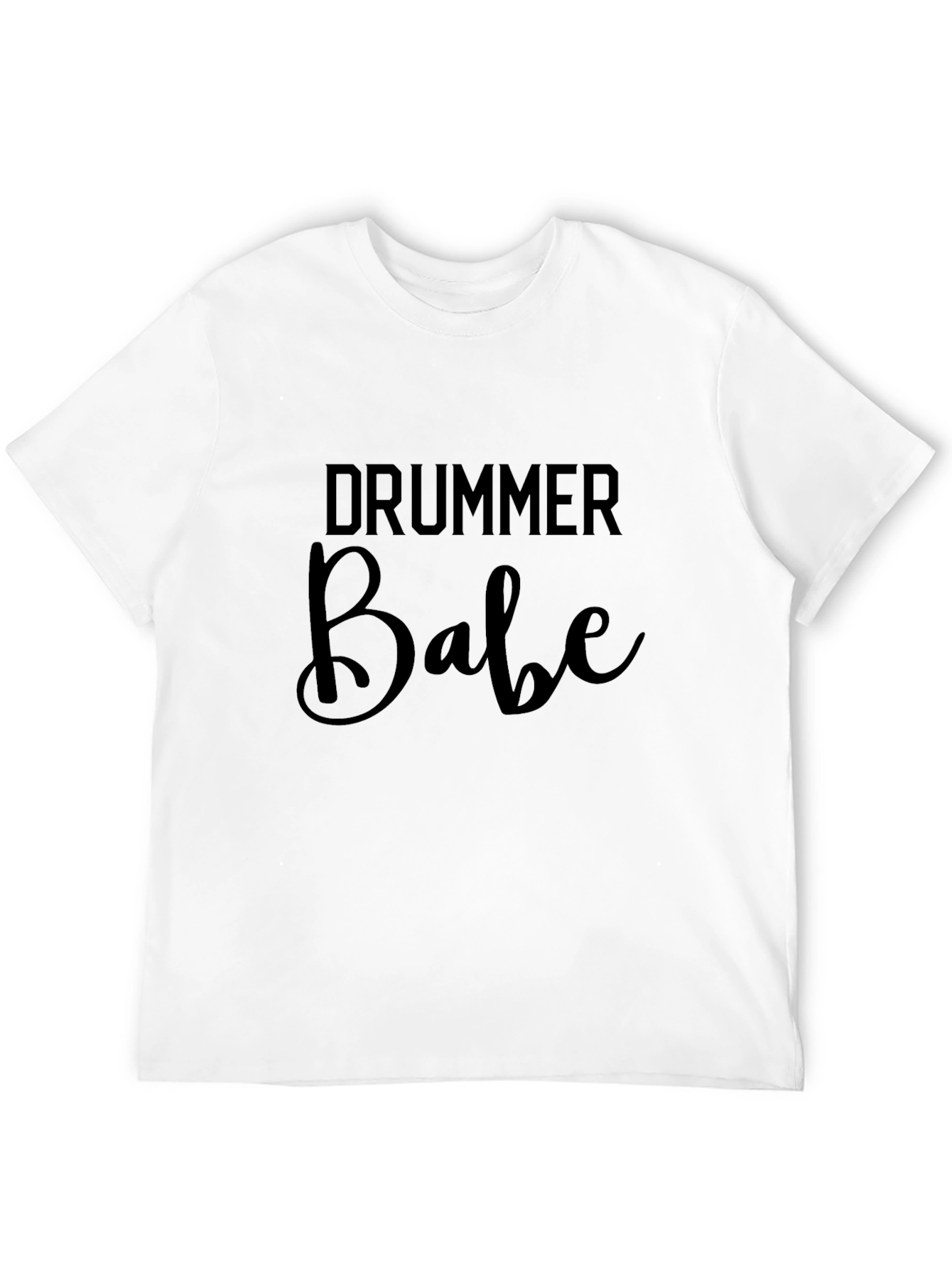 Drummer Babe Graphic T-Shirt
