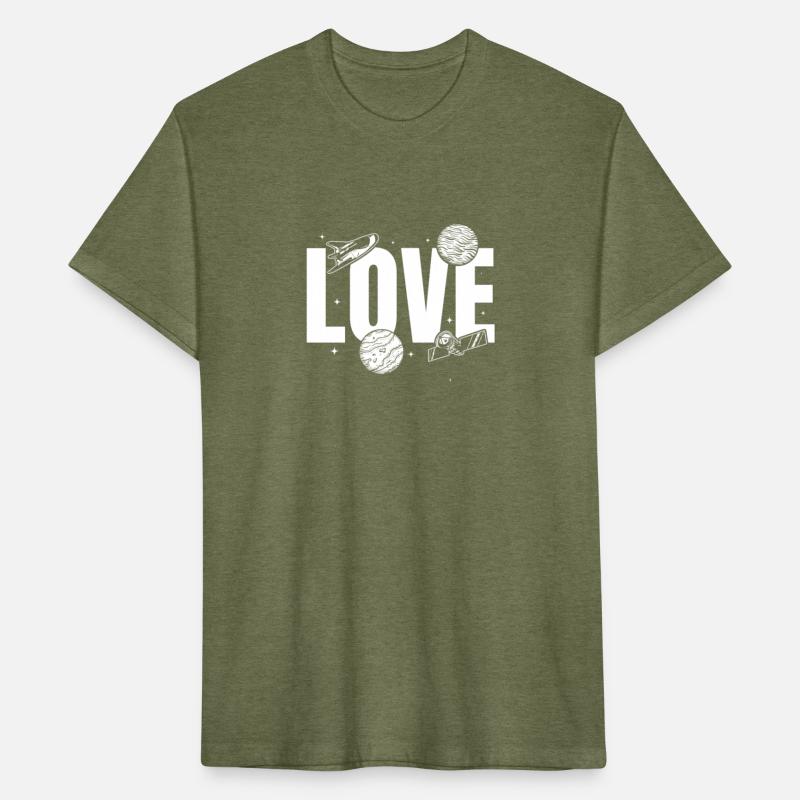 Solar System Planet Spaceship Aerospace LOVE Space