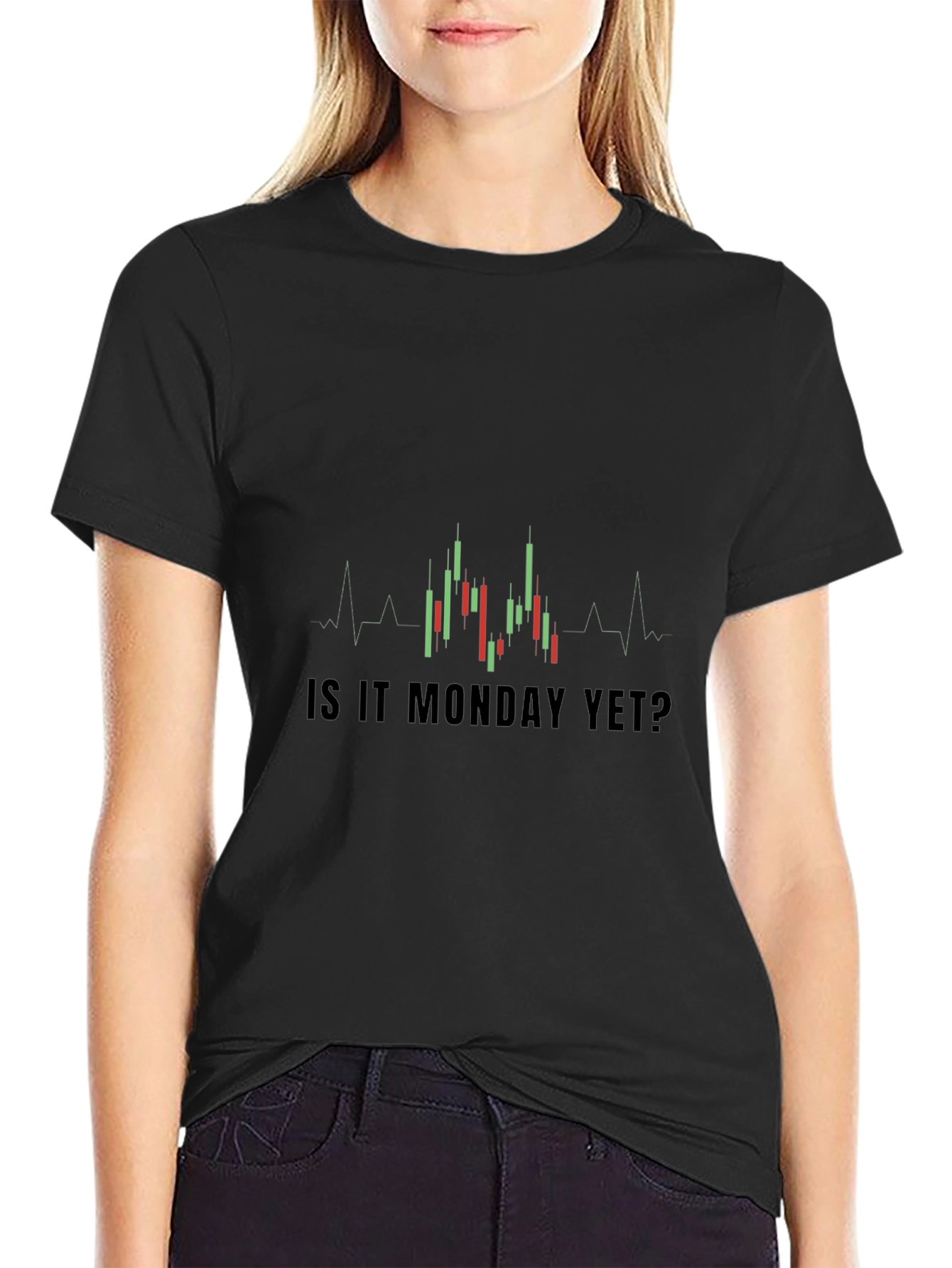 Is It Monday Yet? Stock Trader T-Shirt