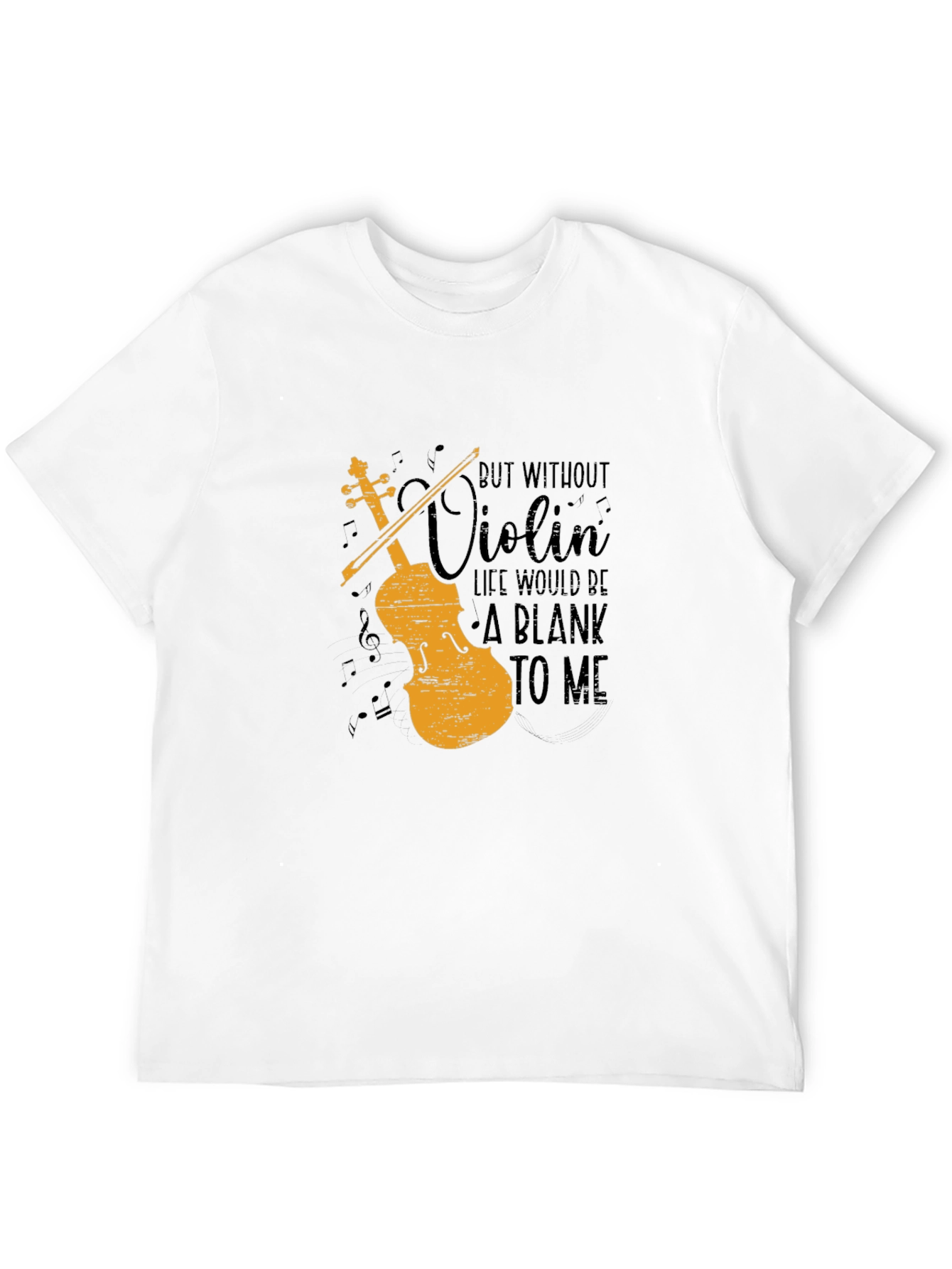 Violin Life Graphic T-Shirt