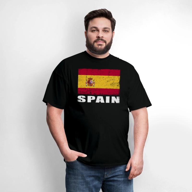 Spain Flag Grunge Country Flag Spain